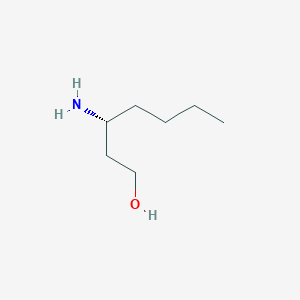 (R)-3-Aminoheptan-1-ol