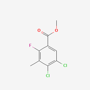 Methyl 4,5-dichloro-2-fluoro-3-methylbenzoate