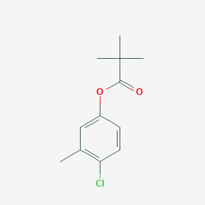 4-Chloro-3-methylphenyl pivalate