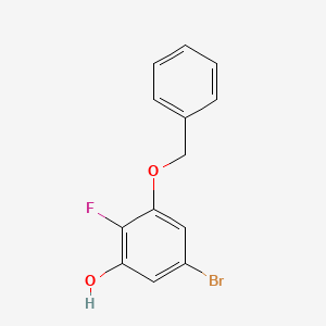 3-(Benzyloxy)-5-bromo-2-fluorophenol