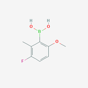 (3-Fluoro-6-methoxy-2-methylphenyl)boronic acid