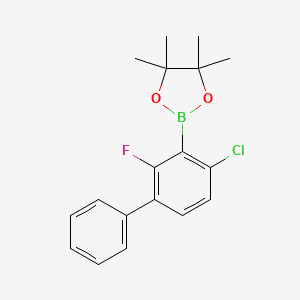 2-(4-Chloro-2-fluoro-[1,1'-biphenyl]-3-yl)-4,4,5,5-tetramethyl-1,3,2-dioxaborolane