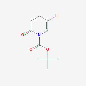 tert-butyl 5-iodo-2-oxo-3,4-dihydropyridine-1(2H)-carboxylate