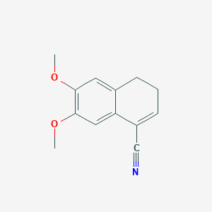 6,7-Dimethoxy-3,4-dihydronaphthalene-1-carbonitrile