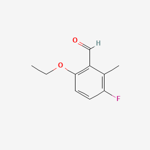 6-Ethoxy-3-fluoro-2-methylbenzaldehyde