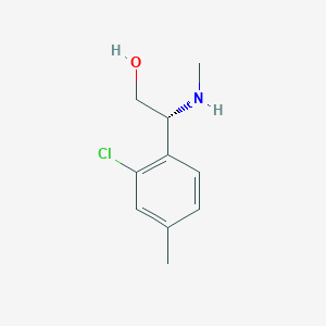 (R)-2-(2-Chloro-4-methylphenyl)-2-(methylamino)ethanol