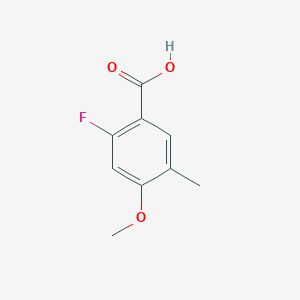 2-Fluoro-4-methoxy-5-methylbenzoic acid