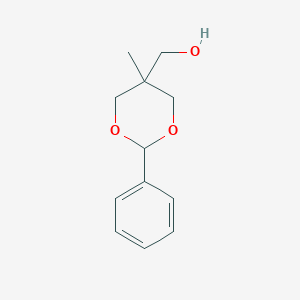 molecular formula C12H16O3 B14025051 (5-Methyl-2-phenyl-1,3-dioxan-5-yl)methanol CAS No. 6103-22-6