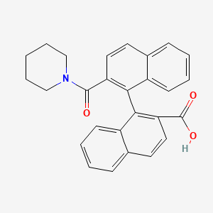 (1S)-2'-(1-Piperidinylcarbonyl)[1,1'-binaphthalene]-2-carboxylic acid