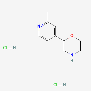 2-(2-Methylpyridin-4-yl)morpholine dihydrochloride