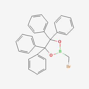 2-(Bromomethyl)-4,4,5,5-tetraphenyl-1,3,2-dioxaborolane