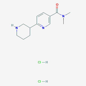 1',2',3',4',5',6'-Hexahydro-[2,3']bipyridinyl-5-carboxylic aciddimethylamide dihydrochloride