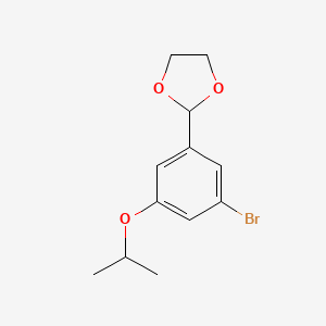 2-(3-Bromo-5-isopropoxyphenyl)-1,3-dioxolane