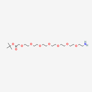 molecular formula C20H41NO9 B14025234 H2N-Peg7-CH2cootbu 