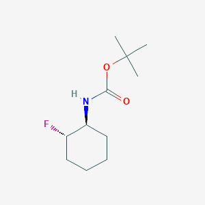 tert-butyl ((1S,2S)-2-fluorocyclohexyl)carbamate