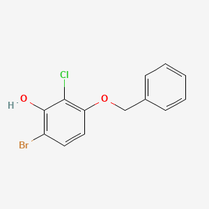 3-(Benzyloxy)-6-bromo-2-chlorophenol