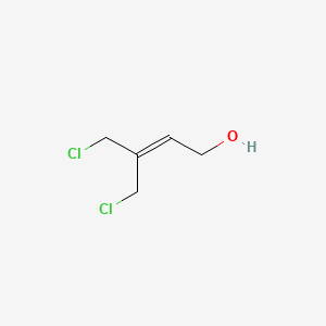 4-Chloro-3-(chloromethyl)but-2-en-1-ol