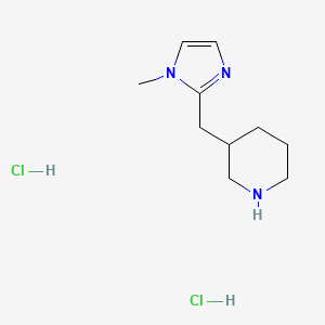 3-(1-Methyl-1H-imidazol-2-ylmethyl)-piperidine dihydrochloride