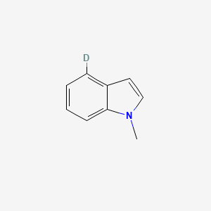 4-Deuterio-1-methylindole