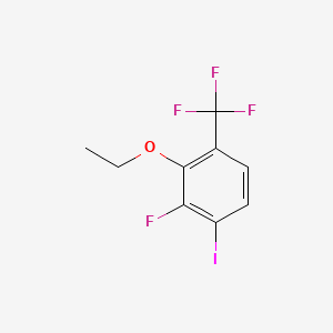 2-Ethoxy-3-fluoro-4-iodo-1-(trifluoromethyl)benzene