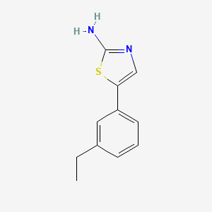 5-(3-Ethylphenyl)thiazol-2-amine