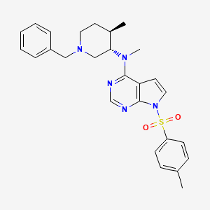 N-((3S,4R)-1-benzyl-4-methylpiperidin-3-yl)-N-methyl-7-tosyl-7H-pyrrolo[2,3-d]pyrimidin-4-amine