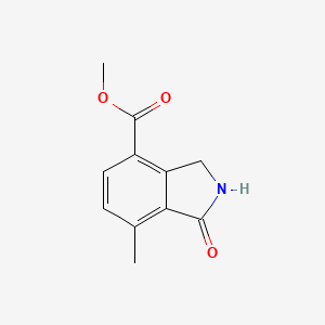 Methyl 7-methyl-1-oxoisoindoline-4-carboxylate