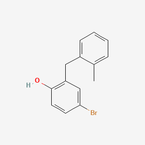 4-Bromo-2-(2-methylbenzyl)phenol