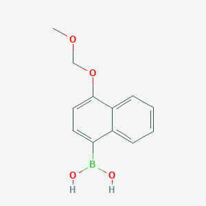 (4-(Methoxymethoxy)naphthalen-1-YL)boronic acid