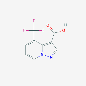 4-(Trifluoromethyl)pyrazolo[1,5-A]pyridine-3-carboxylic acid