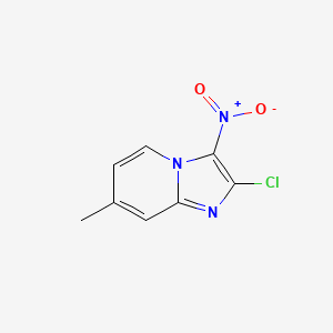 2-Chloro-7-methyl-3-nitroimidazo[1,2-a]pyridine