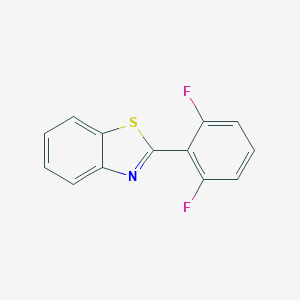 B140257 2-(2,6-Difluorophenyl)-1,3-benzothiazole CAS No. 152993-87-8