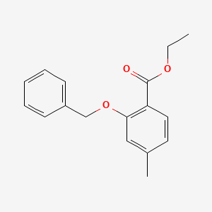 Ethyl 2-(benzyloxy)-4-methylbenzoate