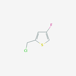 2-(Chloromethyl)-4-fluorothiophene