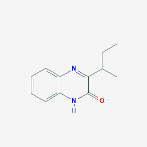 molecular formula C12H14N2O B14025771 3-(sec-Butyl)quinoxalin-2(1H)-one 