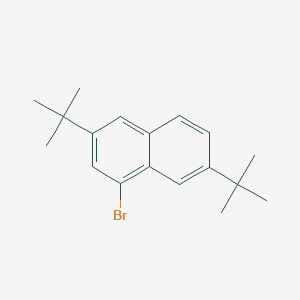 1-Bromo-3,7-di-tert-butylnaphthalene