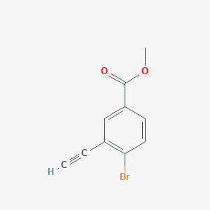 Methyl 4-bromo-3-ethynylbenzoate