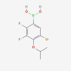 (5-Bromo-2,3-difluoro-4-isopropoxyphenyl)boronic acid