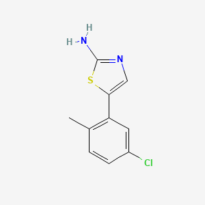 5-(5-Chloro-2-methylphenyl)thiazol-2-amine