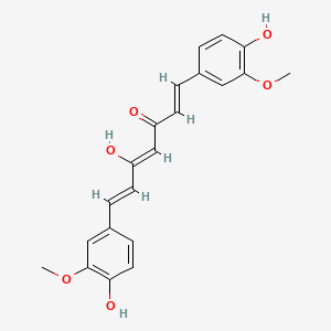 (1E,4Z,6E)-5-hydroxy-1,7-bis(4-hydroxy-3-methoxyphenyl)hepta-1,4,6-trien-3-one