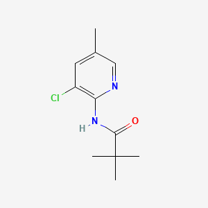 N-(3-Chloro-5-methylpyridin-2-yl)pivalamide