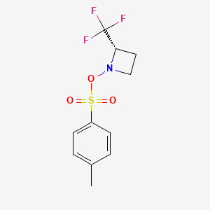 [(2S)-2-(trifluoromethyl)azetidin-1-yl] 4-methylbenzenesulfonate