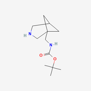 tert-butyl N-(3-azabicyclo[3.1.1]heptan-1-ylmethyl)carbamate