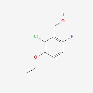 (2-Chloro-3-ethoxy-6-fluorophenyl)methanol