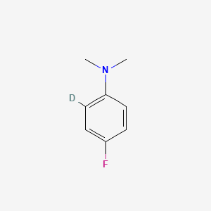 2-deuterio-4-fluoro-N,N-dimethylaniline