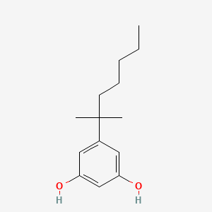 1,3-Benzenediol, 5-(1,1-dimethylhexyl)-