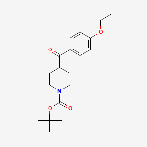 Tert-butyl 4-(4-ethoxybenzoyl)piperidine-1-carboxylate