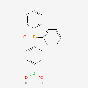 molecular formula C18H16BO3P B14026169 (4-(Diphenylphosphoryl)phenyl)boronic acid 