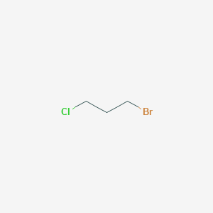 molecular formula C3H6BrCl<br>Cl(CH2)3Br<br>C3H6BrCl B140262 1-溴-3-氯丙烷 CAS No. 109-70-6