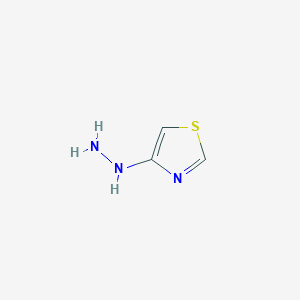 4-Hydrazineylthiazole